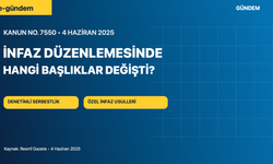 İnfaz düzenlemesinde neler değişti? 7550 sayılı Kanunun öne çıkan başlıkları