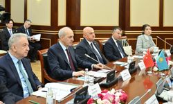 Kurtulmuş ve Öztürkler’den Bişkek Büyükelçiliğine ziyaret