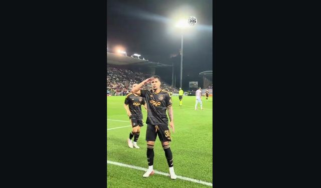 VİDEO | Marcos Leonardo, Ajax formasıyla ilk resmî golünü attı