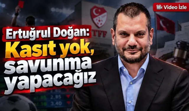 VİDEO | Bahis soruşturmasında 448 yönetici PFDK'ye sevk edildi: Ertuğrul Doğan'dan ilk açıklama
