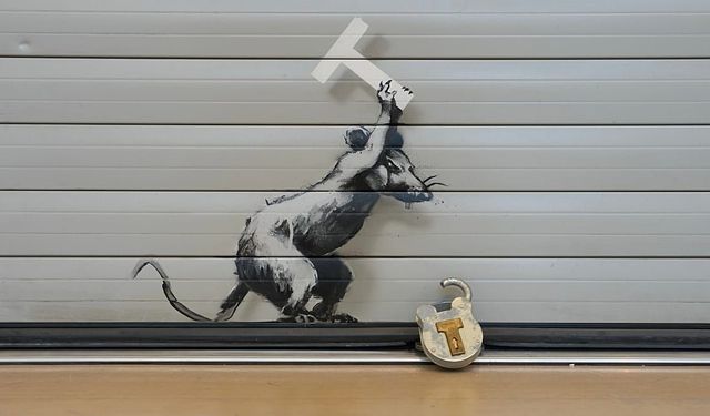 Banksy'nin Brexit karşıtı eseri açık artırmaya çıkıyor
