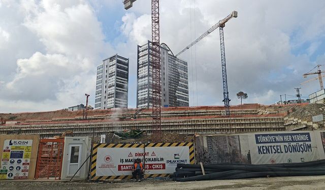 İnşaat üretimi arttı, bina inşaatı yıllık bazda geriledi